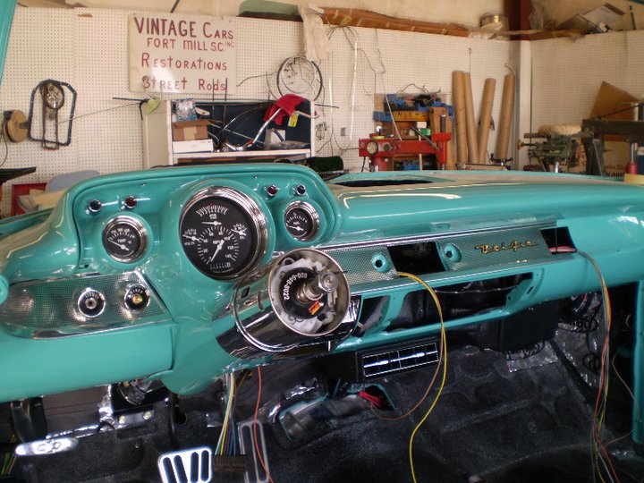 Vintage car restoration project